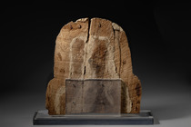 Back panel from a sarcophagus, Late Period into early Ptolemaic, ca. 4th - 3rd century BC, Egypt, Size: H: 49 cm B: 35 cm - 48 cm (H: 19.3 inch B: 13.8 inch - 18.9 inch), ID: 3053098 - 2/3