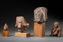 Vier figurale Fragmente, ca. 300 - 200 v.Chr., Griechisch / Hellenistisch, ID: 3053104 - 2/5