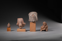 Vier figurale Fragmente, ca. 300 - 200 v.Chr., Griechisch / Hellenistisch, ID: 3053104 - 5/5