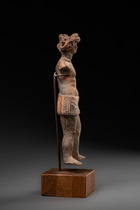 Fragmentierte anthropomorphe Figur, 4. - 2. Jh. v.Chr., Griechisch / Hellenistisch, Tanagra / Böotien, Größe: H: 17,2 cm (H: 6.8 inch), ID: 3053607 - 3/5