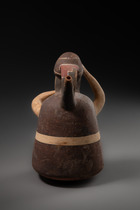 Anthropomorphic vessel, ca. 200 - 600 AD, Peru, Nazca, Size: H: 21 cm (H: 8.3 inch), ID: 3053122 - 4/6