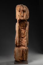 Figure accroupie, Vietnam, Jarai (Jorai / Gia Rai), Taille: H: 85 cm (H: 33.5 inch), ID: 3053179 - 5/5