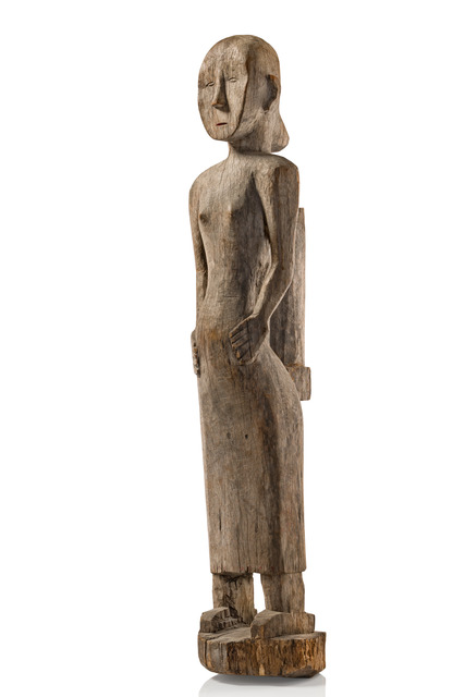 Weibliche Grabfigur, Vietnam, Jarai (Jorai / Gia Rai), Größe: H: 110 cm (H: 43.3 inch), ID: 3053176