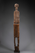 Anthropomorphic grave figure, Vietnam, Jarai (Jorai / Gia Rai), Size: H: 166 cm (H: 65.4 inch), ID: 3053178 - 5/5
