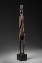 Figure masculine d'ancêtre "kawe", Nouvelle-Guinée occidentale / Papouasie occidentale (Irian Jaya), Asmat, Taille: H: 42 cm (H: 16.5 inch), ID: 3053216 - 5/5