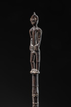 Measuring stick "tun-tun", Indonesia - Borneo, Dayak, Size: H: 51,5 cm (H: 20.3 inch), ID: 3053127 - 2/4