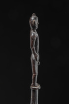 Measuring stick "tun-tun", Indonesia - Borneo, Dayak, Size: H: 51,5 cm (H: 20.3 inch), ID: 3053127 - 3/4