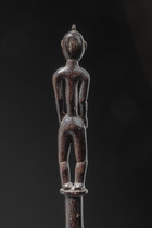 Measuring stick "tun-tun", Indonesia - Borneo, Dayak, Size: H: 51,5 cm (H: 20.3 inch), ID: 3053127 - 4/4