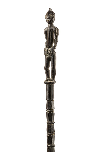 Measuring stick "tun-tun", Indonesia - Borneo, Dayak, Size: H: 51,5 cm (H: 20.3 inch), ID: 3053127