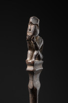 Measuring stick "tun-tun", Indonesia - Borneo, Dayak, Size: H: 54 cm (H: 21.3 inch), ID: 3053128 - 2/5