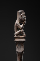 Measuring stick "tun-tun", Indonesia - Borneo, Dayak, Size: H: 54 cm (H: 21.3 inch), ID: 3053128 - 3/5