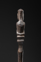 Measuring stick "tun-tun", Indonesia - Borneo, Dayak, Size: H: 54 cm (H: 21.3 inch), ID: 3053128 - 4/5