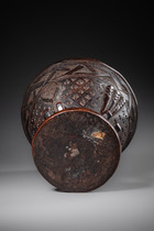 Palm wine cup, D. R. Congo, Kuba, Size: H: 12,5 cm (H: 4.9 inch), ID: 3053114 - 5/7