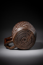 Drinking cup for palm wine, D. R. Congo, Kuba, Size: H: 14 cm (H: 5.5 inch), ID: 3053113 - 6/7