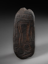 Objet en pierre préhistorique, Papouasie-Nouvelle-Guinée - Hautes Terres, région d’Eipomek, Taille: L: 17 cm (L: 6.7 inch), ID: 3053175 - 2/2