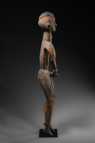 Male ancestor figure "kawe", West New Guinea / West Papua (Irian Jaya), Asmat, Size: H: 105 cm (H: 41.3 inch), ID: 3053131 - 3/6