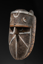 Zoomorphic mask "anbai" or "nyangbai", Guinea, Toma, Size: H: 45 cm (H: 17.7 inch), ID: 3053125 - 2/6