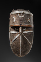 Zoomorphic mask "anbai" or "nyangbai", Guinea, Toma, Size: H: 45 cm (H: 17.7 inch), ID: 3053125 - 5/6