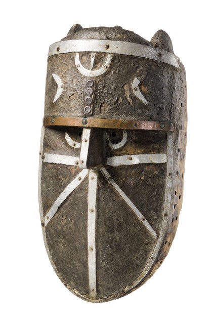 Zoomorphic mask "anbai" or "nyangbai", Guinea, Toma, Size: H: 45 cm (H: 17.7 inch), ID: 3053125