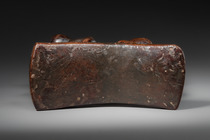 Appui-nuque zoomorphe "musaw", R. D. Congo, Yaka, Taille: H: 15,5 cm, L: 18 cm (H: 6.1 inch, L: 7.1 inch), ID: 3053145 - 6/7