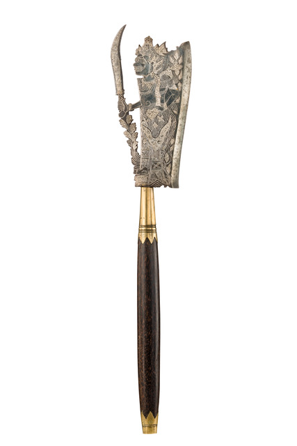 Ceremonial axe, Indonesia - Bali, Size: L: 57 cm (L: 22.4 inch), ID: 3053221