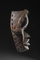 Anthropomorphic mask, Côte d'Ivoire, Dan, Size: H: 25,5 cm (H: 10.0 inch), ID: 3053150 - 3/5