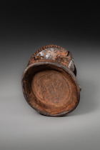 Mortier pour noix de bétel, Papouasie-Nouvelle-Guinée - Sepik, Taille: H: 14 cm (H: 5.5 inch), ID: 3053149 - 5/5