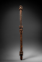Zeremonialstab, Neuseeland, Maori, Größe: L: 65 cm (L: 25.6 inch), ID: 3053192 - 4/5