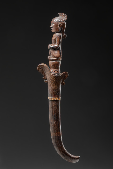 Knife, Indonesia - Sumatra, Batak, Size: H: 31 cm (H: 12.2 inch), ID: 3053189