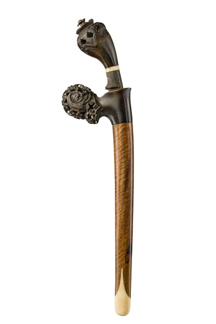 Dagger "tumbok lada", Indonesia - Sumatra, Size: L: 30 cm (L: 11.8 inch), ID: 3053157