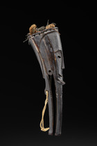 Support de boule "baba ni onggang", Indonésie - Sumatra, Batak, Taille: H: 15,5 cm (H: 6.1 inch), ID: 3053148 - 3/5