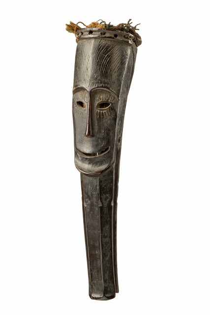 Bullet retainer "baba ni onggang", Indonesia - Sumatra, Batak, Size: H: 15,5 cm (H: 6.1 inch), ID: 3053148