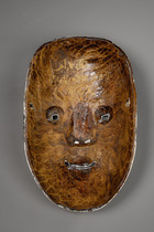 Theatre mask "nô" of a beautiful young maiden "zo-onna", beginning of the 20th century, Japan, Size: H: 21,5 cm (H: 8.5 inch), ID: 3053222 - 4/5