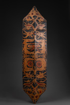 Shield "kliau", Indonesia - Borneo, Dayak, Size: H: 129,5 cm (H: 51.0 inch), ID: 3053159 - 3/3