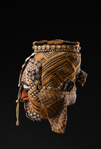 Mask "ngady mwaash", D. R. Congo, Kuba, Size: H: 37 cm (H: 14.6 inch), ID: 3053143 - 5/6