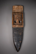 Anthropomorphe Maske "igri" oder "okonkpo", Nigeria, Igbo-Afikpo, Größe: H: 47 cm (H: 18.5 inch), ID: 3053354 - 4/4