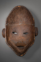 Anthropomorphic mask, D. R. Congo, Bakongo, Size: H: 36 cm (H: 14.2 inch), ID: 3053186 - 4/4
