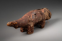 Sculpture zoomorphe "mugugundu", R. D. Congo, Lega, Taille: H: 9 cm, L: 33 cm (H: 3.5 inch, L: 13.0 inch), ID: 3053200 - 4/5