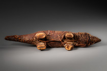 Sculpture zoomorphe "mugugundu", R. D. Congo, Lega, Taille: H: 9 cm, L: 33 cm (H: 3.5 inch, L: 13.0 inch), ID: 3053200 - 5/5