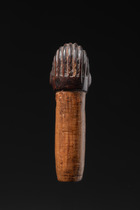 Flûte anthropomorphe, R. D. Congo, Ngbandi, Taille: H: 10 cm (H: 3.9 inch), ID: 3053202 - 4/4