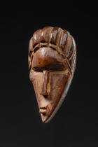 Miniature mask  "geh-naw", Liberia, Bassa, Size: H: 8 cm (H: 3.1 inch), ID: 3053142 - 2/4