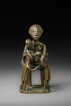 Maternity, Ghana, Ashanti, Size: H: 8 cm (H: 3.1 inch), ID: 3053204 - 3/5