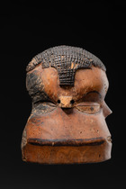 Dance crest, D. R. Congo, Salampasu, Size: H: 16 cm (H: 6.3 inch), ID: 3053138 - 3/5