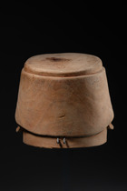 Helmet mask, Mozambique, Makonde, Size: H: 11 cm (H: 4.3 inch), ID: 3053228 - 4/5