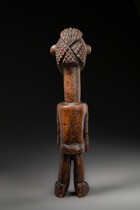 Standing figure, D. R. Congo, Luba-Kasai, Size: H: 36 cm (H: 14.2 inch), ID: 3053227 - 4/5