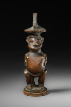 Petite sculpture en métal, R. D. Congo, Teke, Taille: H: 11 cm (H: 4.3 inch), ID: 3053166 - 6/6