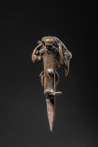 Figure of a hunter, Burkina Faso, Lobi, Size: H: 6 cm (H: 2.4 inch), ID: 3053207 - 2/4