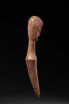 Objet rituel, R. D. Congo, Lega / Basikasingo, Taille: H: 22,5 cm (H: 8.9 inch), ID: 3053201 - 3/4