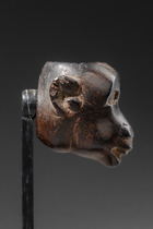 Tête de pipe anthropomorphe, Tanzanie, Makondé, Taille: H: 4,5 cm (H: 1.8 inch), ID: 3053208 - 2/5