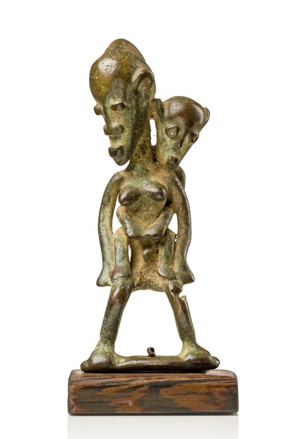 Maternité, Burkina Faso, Lobi, Size: H: 9 cm (H: 3.5 inch), ID: 3053205